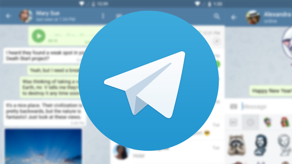Telegram group chat